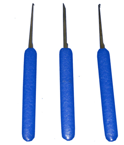 Peterson Lockpick Tools - 3 Piece Extractor Set