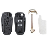 To Suit Ford Ranger Flip Key Shell/Case