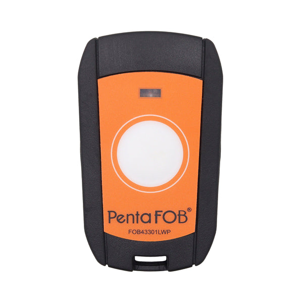 Genuine Elsema Pentafob Waterproof Remote - Orange 1 Button