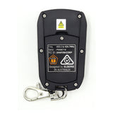 Genuine Elsema Pentafob Waterproof Remote - Orange 1 Button