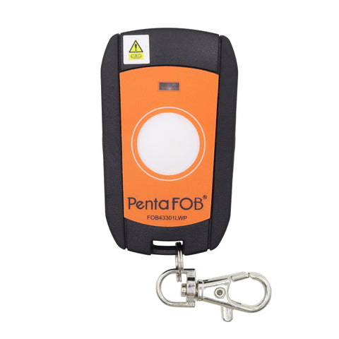 Genuine Elsema Pentafob Waterproof Remote - Orange 1 Button