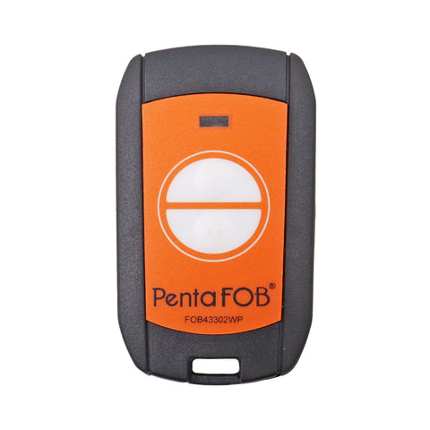 Elsema Pentafob 2 Button Orange FOB43302WP Genuine Waterproof Remote