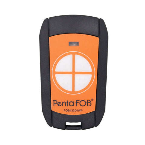 Genuine Elsema Pentafob Waterproof Remote - Orange 4 Button