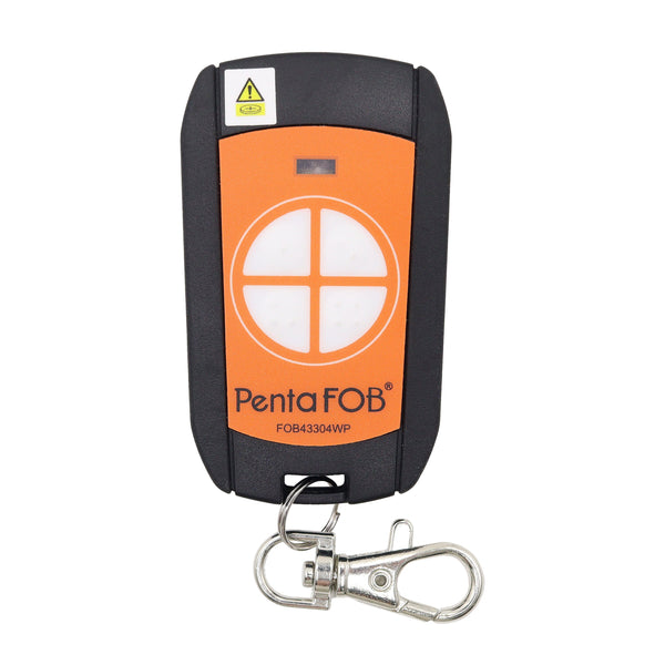 Genuine Elsema Pentafob Waterproof Remote - Orange 4 Button