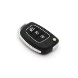 To Suit Hyundai Santa Fe/Elantra i20 iX45 3 Button HYN17 Flip Key Remote Case/Shell