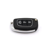 To Suit Hyundai Santa Fe/Elantra i20 iX45 3 Button HYN17 Flip Key Remote Case/Shell