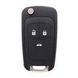 Complete Remote Key To Suit Holden Barina TM, Trax TJ, Cruze JG/JH