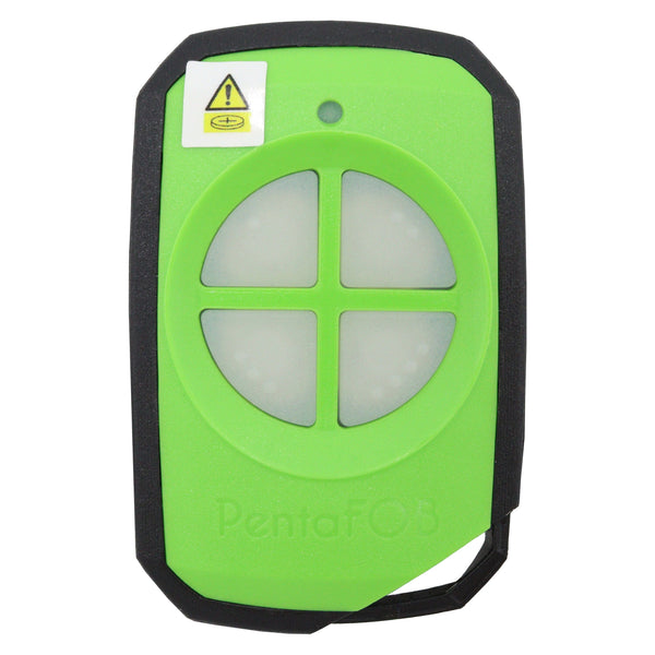 Genuine Elsema Pentafob 4 Button Lime Gate/Garage Remote