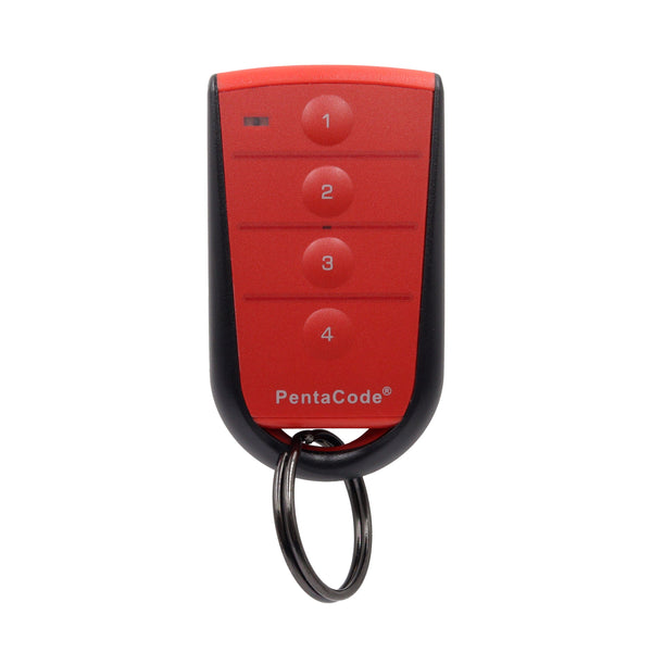 Genuine Elsema Pentacode Remote - Red 4 Button