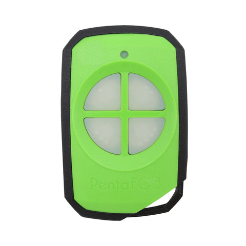 Genuine Elsema Pentafob 4 Button Lime Gate/Garage Remote