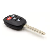 4 Button Key Shell/ Replacement Case To Suit Toyota