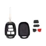 4 Button Key Shell/ Replacement Case To Suit Toyota