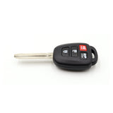 4 Button Key Shell/ Replacement Case To Suit Toyota