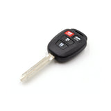 4 Button Key Shell/ Replacement Case To Suit Toyota