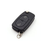 2 Button Key Shell with 2023 battery clip To Suit Volkswagen Bora, Golf, Passat