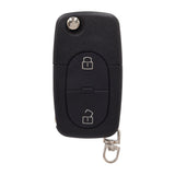 2 Button Key Shell with 2023 battery clip To Suit Volkswagen Bora, Golf, Passat