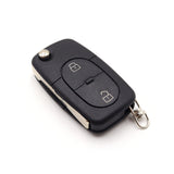 2 Button Key Shell with 2023 battery clip To Suit Volkswagen Bora, Golf, Passat