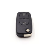 2 Button Key Shell with 2023 battery clip To Suit Volkswagen Bora, Golf, Passat