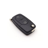 2 Button Key Shell with 2023 battery clip To Suit Volkswagen Bora, Golf, Passat