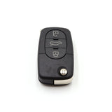 3 Button Key Shellwith 2023 battery clip To Suit Volkswagen Bora, Golf, Passat