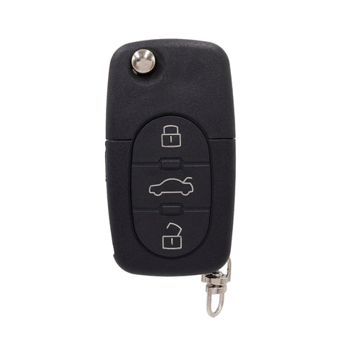 3 Button Key Shell with 1616 battery clip To Suit Volkswagen Bora, Golf, Passat