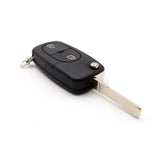 2 Button Key Shell with 1616 battery clip To Suit Volkswagen Bora, Golf, Passat