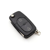 2 Button Key Shell with 1616 battery clip To Suit Volkswagen Bora, Golf, Passat