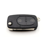 2 Button Key Shell with 1616 battery clip To Suit Volkswagen Bora, Golf, Passat