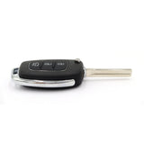 To Suit Hyundai Santa Fe/Elantra i20 iX45 3 Button Flip Key Remote Case/Shell