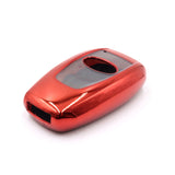 3 & 4 Button Red Car Key Cover To Suit Subaru Impreza