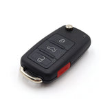 Complete Remote Keyless Flip Key To Suit Audi A8, S8 2003-2009 220M/220D