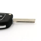 To Suit Hyundai Santa Fe/Elantra i20 iX45 3 Button HYN17 Flip Key Remote Case/Shell