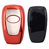 3 & 4 Button Red Car Key Cover To Suit Subaru Impreza