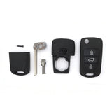 3 Button HYN17 Flip Key Housing to suit Hyundai