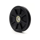 Genuine B&D Garage Door Nylon/Plastic Pulley Sheave 90mm Wheel w/ Spacers