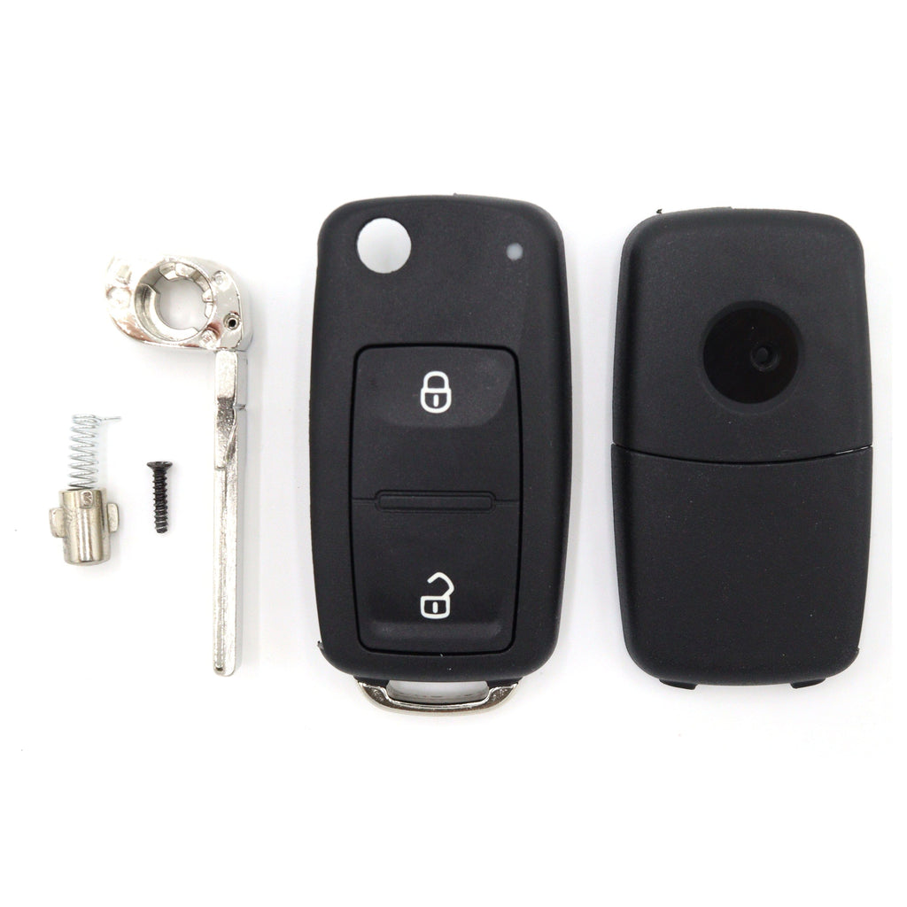 VW Volkswagen Beetle Golf GTI Polo Jetta Passat 2 Button Remote Key ...