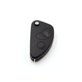 Compatible flip Remote Key to suit Alfa Romeo 147, 156, 166 & GT 433Mhz ID48 3 Button SIP22 Blade