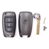 3 Button Car Key Replacement Shell To Suit Hyundai N i30N, Kona N, Tucson