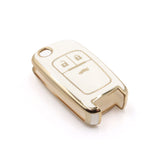 3 Button White Car Key Cover To Suit Holden