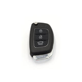 To Suit Hyundai Santa Fe/Elantra i20 iX45 3 Button Flip Key Remote Case/Shell