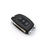 To Suit Hyundai Santa Fe/Elantra i20 iX45 3 Button Flip Key Remote Case/Shell