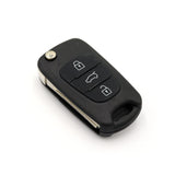 Complete To Suit Hyundai i30 i20 Elantra 3 Button Flip Key