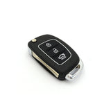 To Suit Hyundai Santa Fe/Elantra i20 iX45 3 Button HYN17 Flip Key Remote Case/Shell