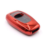 3 & 4 Button Red Car Key Cover To Suit Subaru Impreza