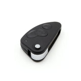 Compatible flip Remote Key to suit Alfa Romeo 147, 156, 166 & GT 433Mhz ID48 3 Button SIP22 Blade