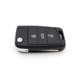 Replacement Blank Car Key/Case/Shell/To Suit Volkswagen