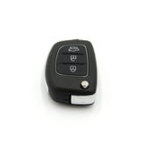 To Suit Hyundai Santa Fe/Elantra i20 iX45 3 Button Flip Key Remote Case/Shell