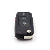 Complete Remote Keyless Flip Key To Suit Audi A8, S8 2003-2009 220M/220D