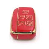 5 Button Red Car Key Sleeve To Suit Range Rover