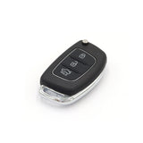 To Suit Hyundai Santa Fe/Elantra i20 iX45 3 Button Flip Key Remote Case/Shell